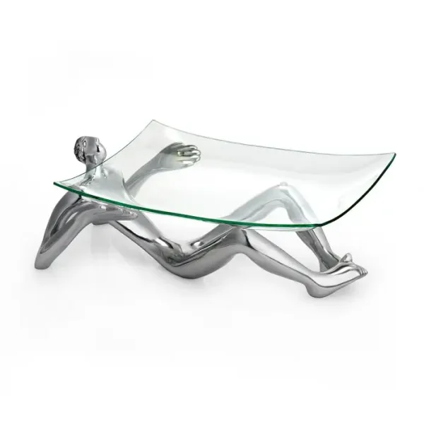 Platter With Stand On Show